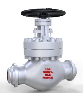 GLOBE VALVE CLASS 900 BOLTED BONNET