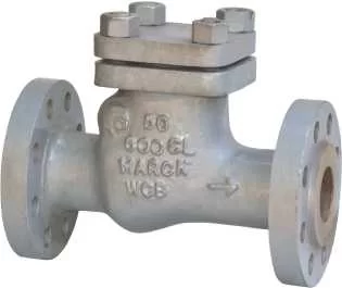 NON RETURN VALVE CLASS 2500 SWING TYPE BOLTED COVER